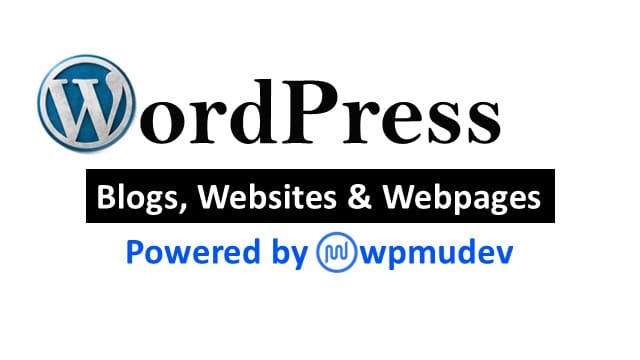 WordPress Blogs, Websites, & Webpages Powered by WPMUdev